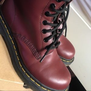 Burgundy Size 6 Dr. Martens